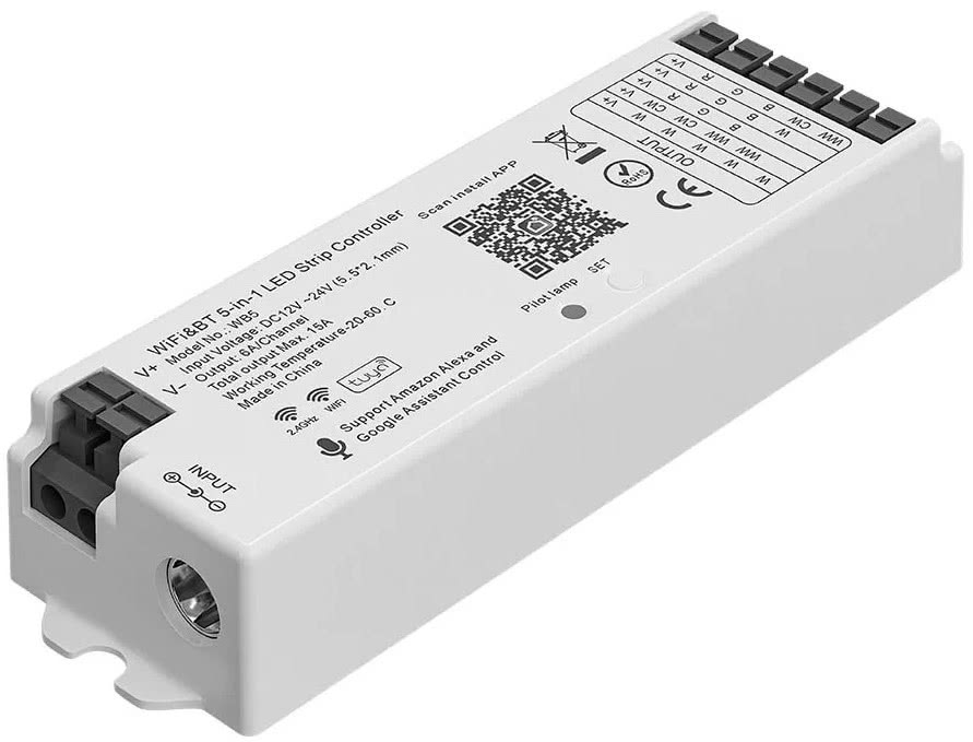 WB5 WiFi 5 in 1 LED Controller WB5 WiFi 5 in 1 LED Controller
